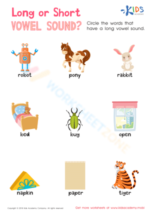 Explore E Vowel Sounds