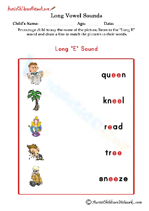 Practice Long E Sound with Phonics