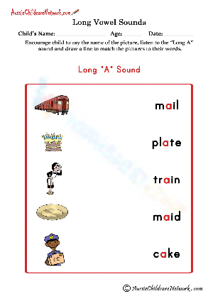 Improve Phonics with the Long A Sound