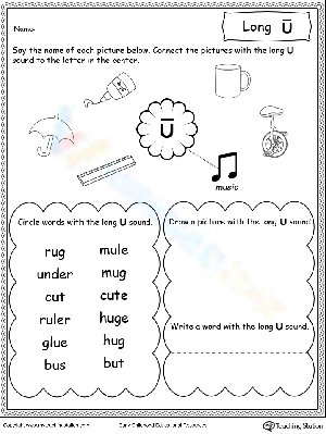 Target Practice on Long U Sound