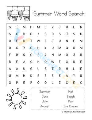 4th grade word search 10