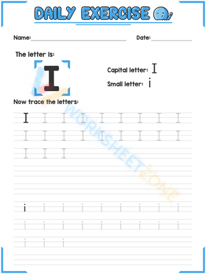 Capital and Small letter I