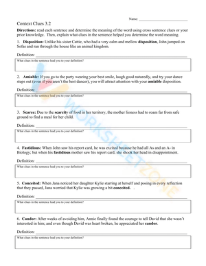 Context Clues 3.2