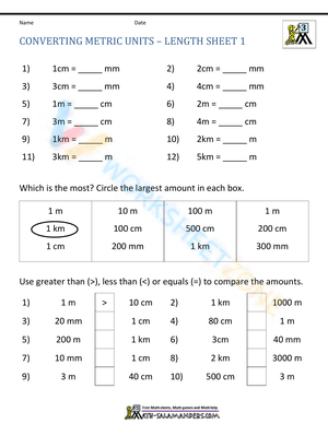 Converting Metrics Unit 1