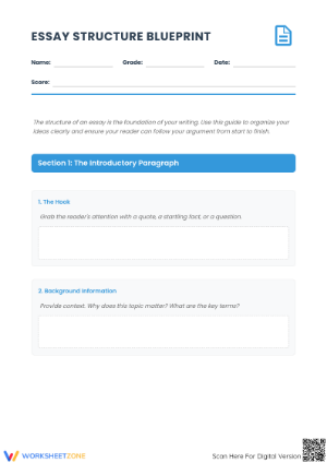 Essential Essay Structure Blueprint | Grades 4-7 Ready