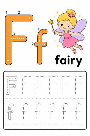 Letter F Beginning Sound Printable | Grade K-1 ELA