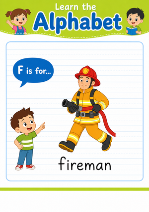 Printable Letter F Beginning Sound Worksheet | Grade K