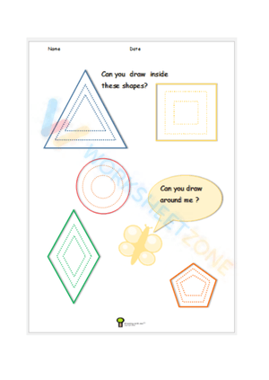 fine motor skills pencil control worksheets 2
