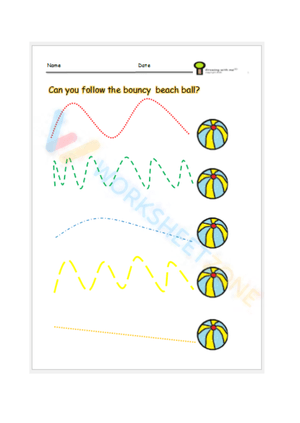 fine motor skills pencil control worksheets 3