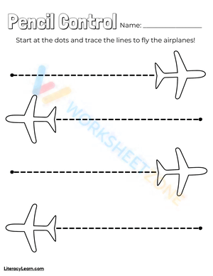 fine motor skills pencil control worksheets 5