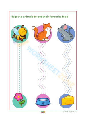 fine motor skills pencil control worksheets 7