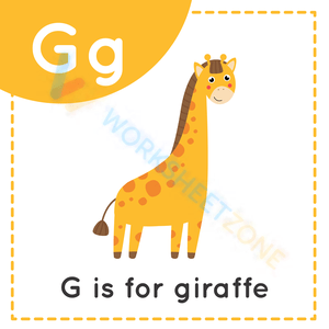 G is for Giraffe