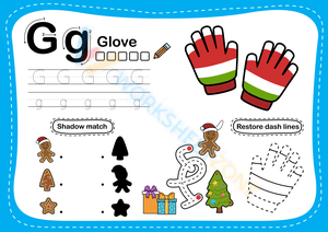 G is for Glove: Learn with this Letter G Worksheet
