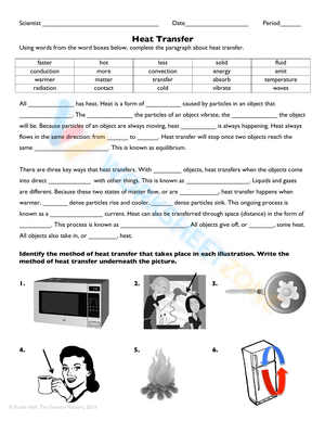 Understand Heat Transfer with this Comprehensive Worksheet
