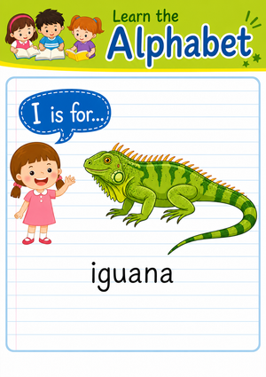 Printable Letter I Beginning Sound Worksheet | Grade K