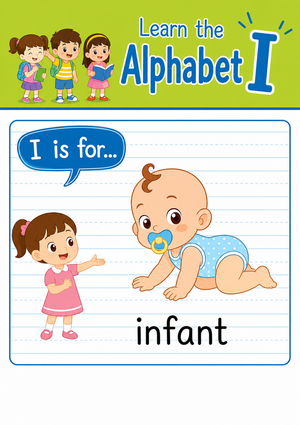 Printable Letter I Beginning Sound Worksheet | Grade K