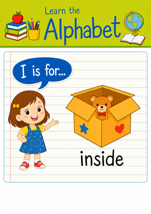 Printable Letter I Beginning Sound Worksheet | Grade K