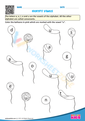 Identify vowels