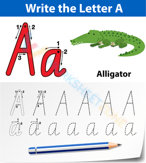 letter a beginning sound worksheets 22