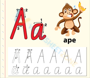 letter a beginning sound worksheets 25