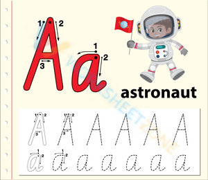 letter a beginning sound worksheets 3