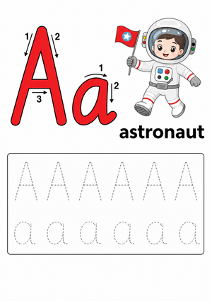 Letter A Beginning Sound Worksheet | Essential Grade K