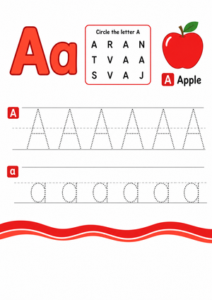 Letter A Beginning Sound Worksheet | Essential Grade K-1