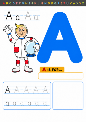 Letter A Beginning Sound Printable Worksheet | Grade K