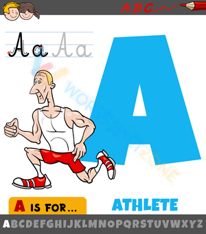 letter a beginning sound worksheets 5