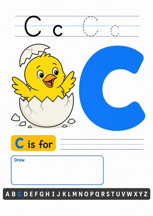 Essential Letter C Beginning Sound Worksheet | Grade K