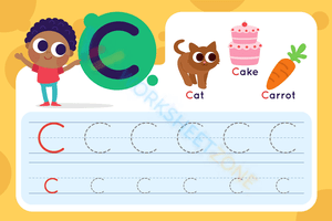 letter c beginning sound worksheets 12