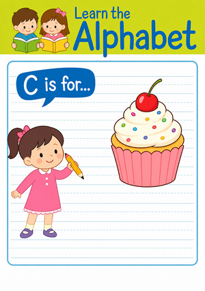 Printable Letter C Beginning Sound Worksheet | Grade K-2