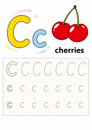 Letter C Beginning Sound Worksheet | Grade K-2 Essential