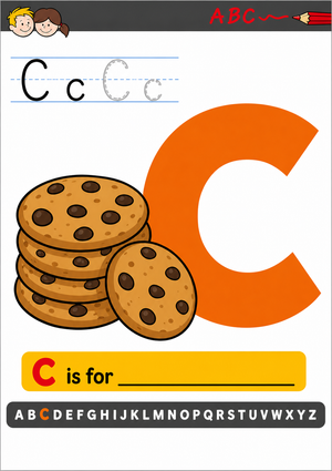Essential Letter C Beginning Sound Worksheet | Grade K