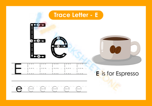 letter e beginning sound worksheets 5