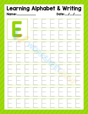 letter e beginning sound worksheets 7