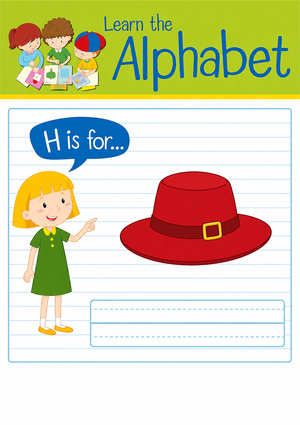 Printable Letter H Beginning Sound Worksheet | Grade K