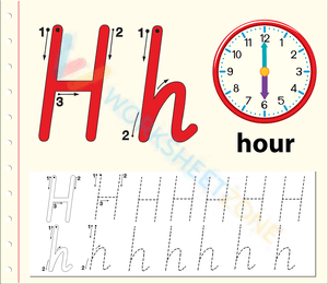 letter h beginning sound worksheets 42