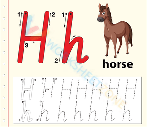 letter h beginning sound worksheets 43