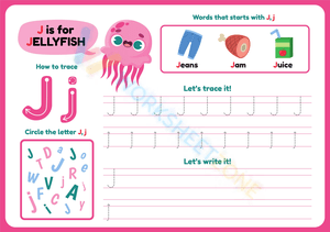 letter j beginning sound worksheets 15