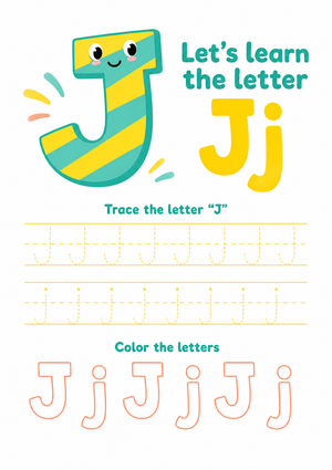 Letter J Beginning Sound Worksheet | Essential Grade K