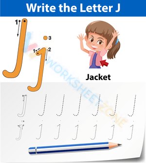 letter j beginning sound worksheets 3