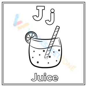 Printable Letter J Beginning Sound Worksheet | Grade K