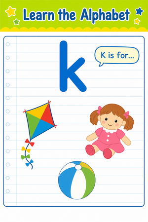 Printable Letter K Beginning Sound Worksheet | Grade K