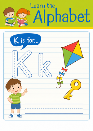 Printable Letter K Beginning Sound Worksheet | Grade K