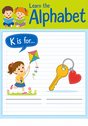 Letter K Beginning Sound Worksheet | Essential Grade K