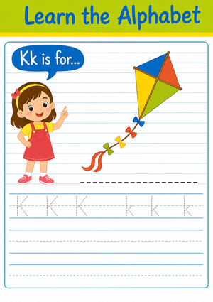 Letter K Beginning Sound Worksheet | Essential Grade K-2