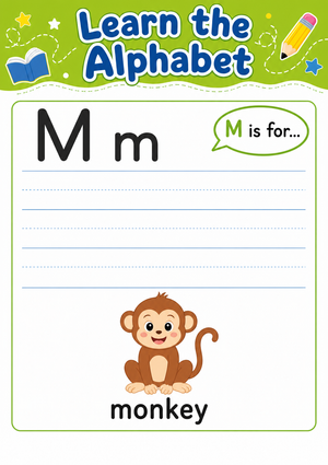 Letter M Beginning Sound Worksheet | Essential Grade K-2