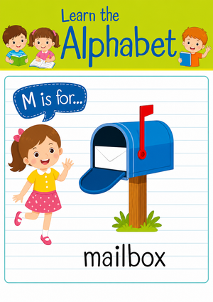 Letter M Beginning Sound Printable | Grade K ELA