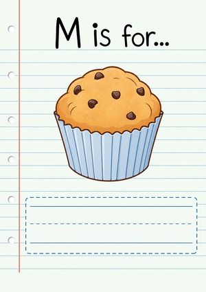 Grade K Letter M Sound — Printable No-Prep Worksheet